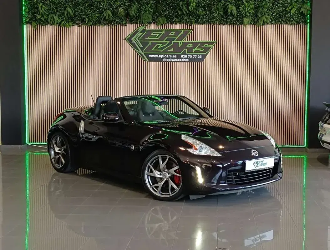 Usado Nissan 370Z GT 328 CV (241 kW) 2017 Negro Descapotable