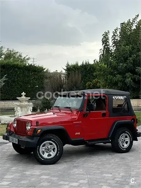 Usado Jeep Wrangler 121 CV (88 kW) 1997 Rojo SUV