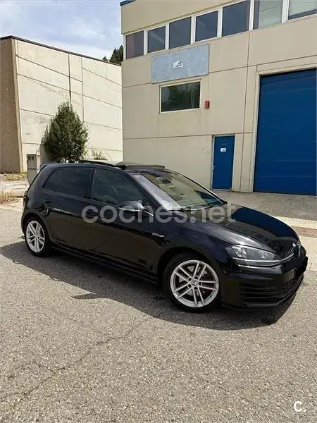 Usado VW Golf VII GTD 184 CV (135 kW) 2016 Negro Berlina
