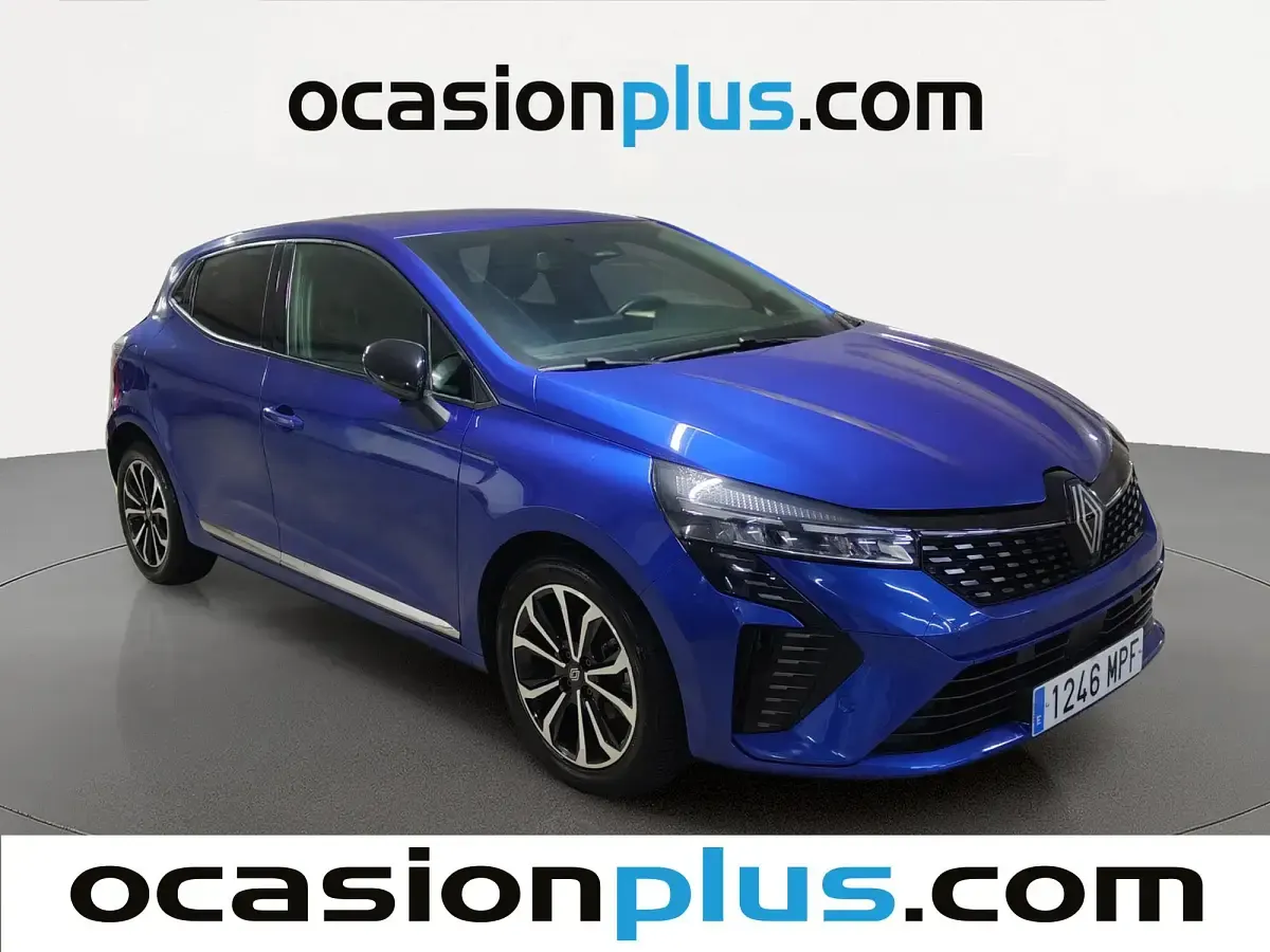 Usado Renault Clio Techno 90 CV (66 kW) 2024 Azul Utilitario