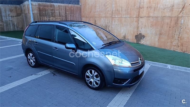 Usado Citroën Grand C4 Picasso Exclusive 110 CV (80 kW) 2008 Gris / plata Monovolumen