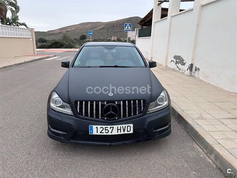 Negro Usado 2013 Mercedes C200 Berlina | 10.999 € (Precio justo) - Imagen 1/4