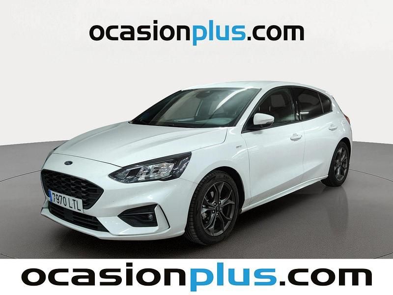 Blanco Usado 2021 Ford Focus ST-Line Utilitario | 18.000 € (Precio justo) - Imagen 1/4