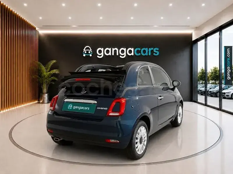 Usado Fiat 500C Dolcevita 70 CV (51 kW) 2023 Azul Descapotable