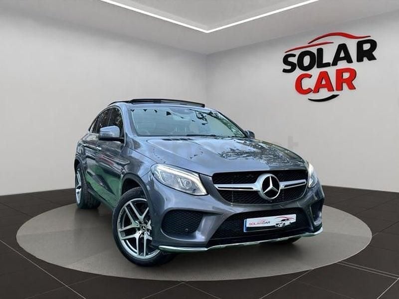 Usado Mercedes GLE350 258 CV (189 kW) 2017 Gris / plata Coupe