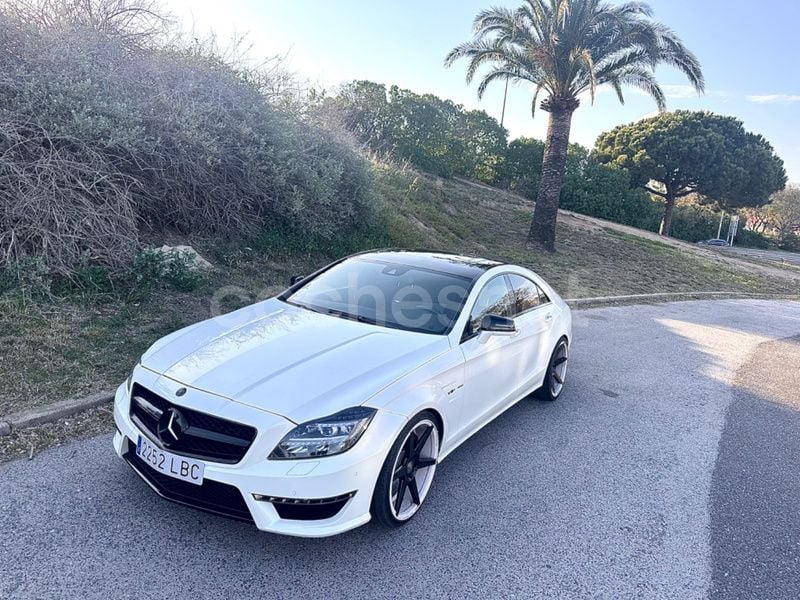 Usado Mercedes CLS63 AMG Shooting Brake AMG 525 CV (386 kW) 2013 Blanco Familiar