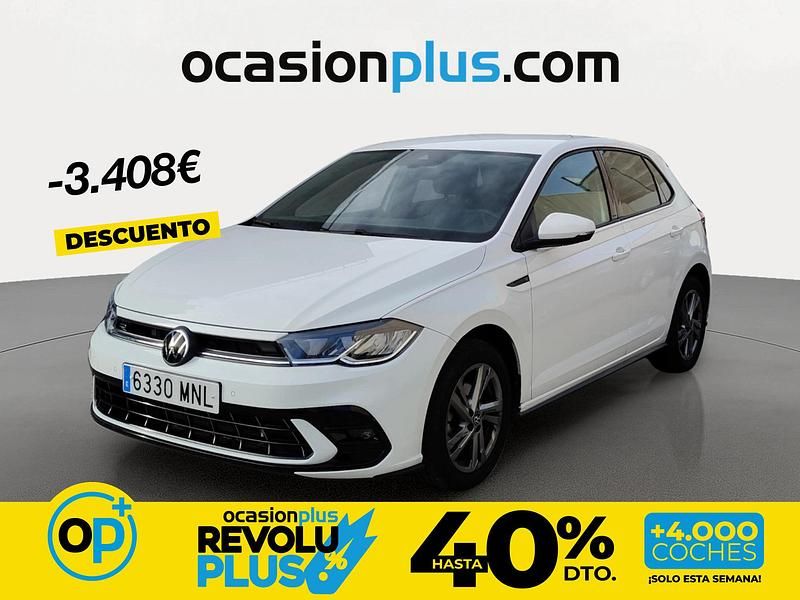 Usado VW Polo R-line 110 CV (80 kW) 2024 Blanco Utilitario