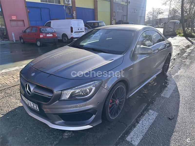 Usado Mercedes CLA45 AMG AMG 360 CV (264 kW) 2015 Gris / plata Berlina
