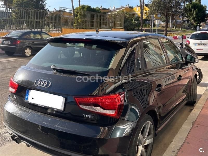 Usado Audi A1 Sportback 125 CV (91 kW) 2018 Negro Utilitario
