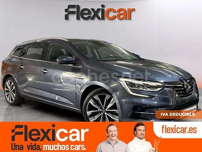 Gris / plata Usado 2021 Renault Mégane GrandTour Zen Familiar | 16.790 € (Precio justo) - Imagen 1/4