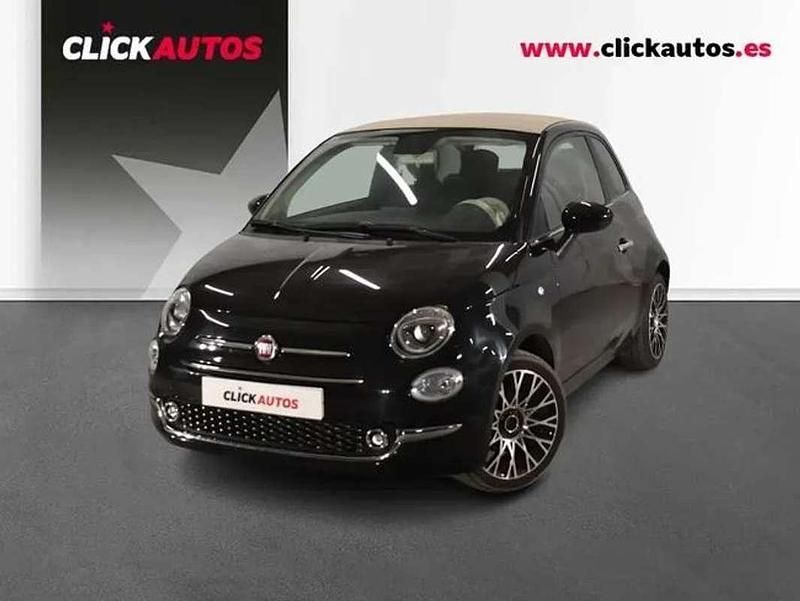 Negro Usado 2023 Fiat 500 Dolcevita Descapotable | 14.450 € (Caro) - Imagen 1/4