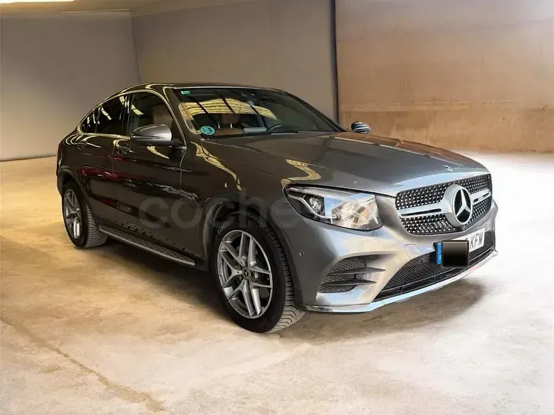 Usado Mercedes GLC250 204 CV (150 kW) 2017 Gris / plata SUV