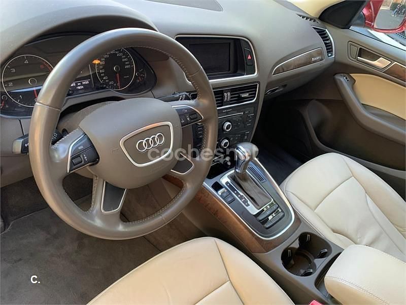 Usado Audi Q5 Attraction 190 CV (139 kW) 2014 Granate SUV