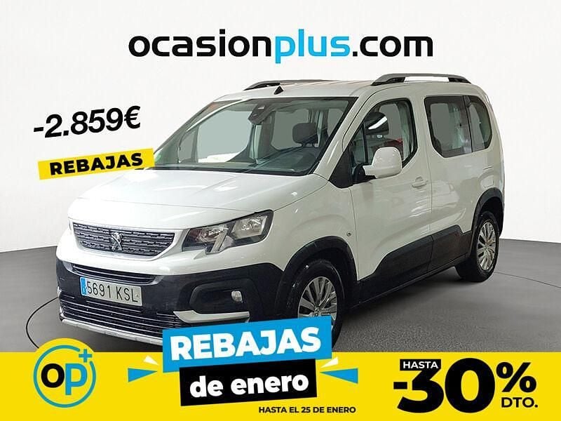 Blanco Usado 2018 Peugeot Rifter Access Monovolumen | 11.650 € (Super precio) - Imagen 1/4
