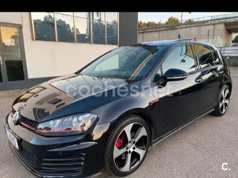 Usado VW Golf VII GTI 220 CV (161 kW) 2015 Negro Berlina