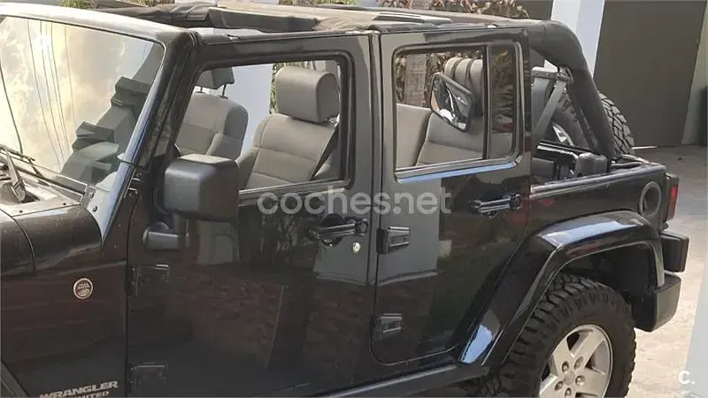 Usado Jeep Wrangler Rubicon 200 CV (147 kW) 2008 Negro SUV