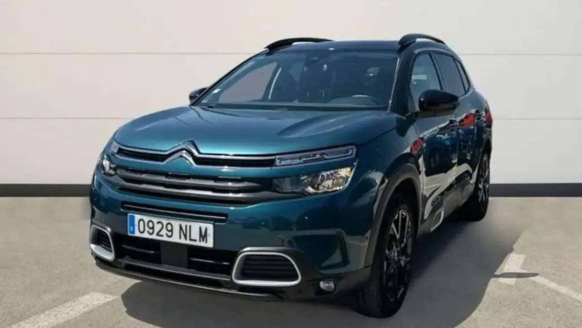 Usado Citroën C5 Aircross PureTech 131 CV (96 kW) 2020 Azul SUV