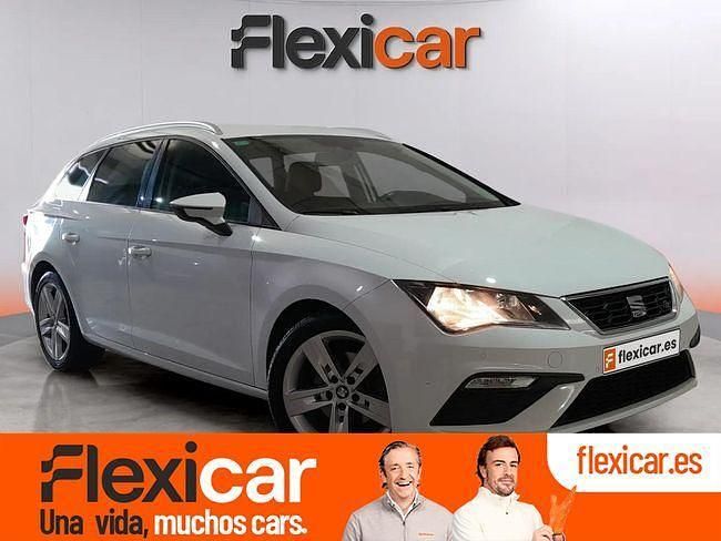 Blanco Usado 2018 Seat Leon FR Familiar | 12.490 € (Precio justo) - Imagen 1/4