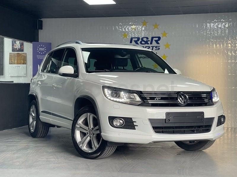 Usado VW Tiguan R-line 140 CV (102 kW) 2014 Blanco SUV