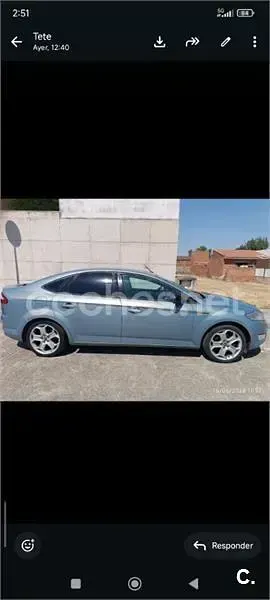 Usado Ford Mondeo 125 CV (91 kW) 2010 Gris / plata Berlina