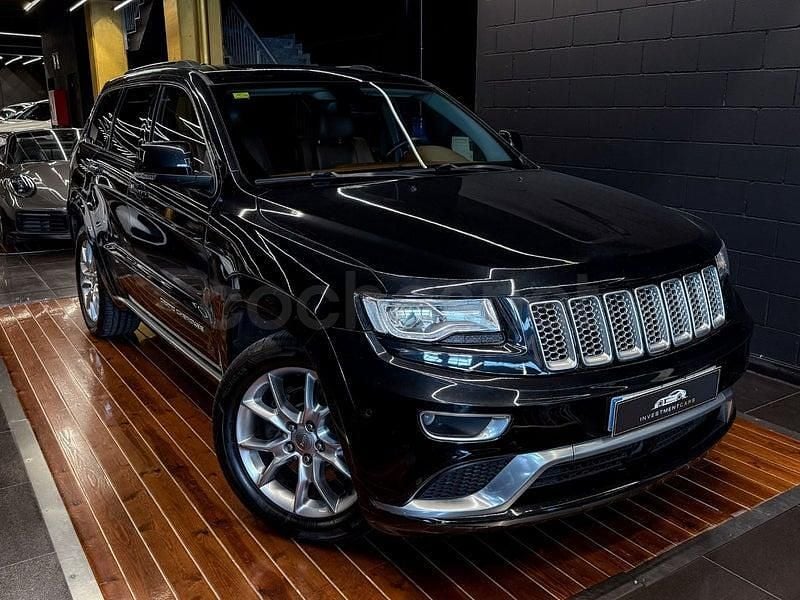 Usado Jeep Grand Cherokee Summit 250 CV (183 kW) 2016 Negro SUV