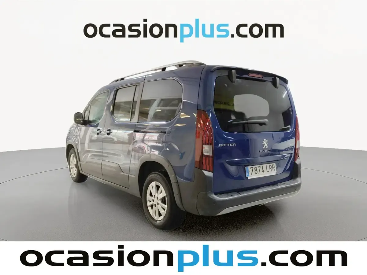Usado Peugeot Rifter Allure 131 CV (96 kW) 2021 Azul Monovolumen