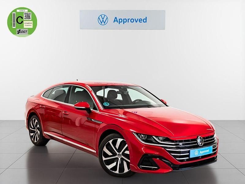 Rojo Usado 2021 VW Arteon R-line Berlina | 32.690 € (Precio justo) - Imagen 1/4