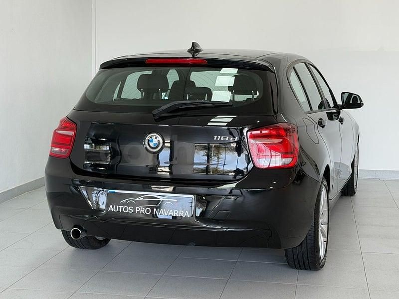Usado BMW 118 143 CV (105 kW) 2013 Negro Utilitario