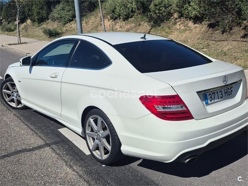 Usado Mercedes C180 Edition 156 CV (114 kW) 2012 Blanco Coupe