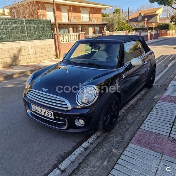 Usado Mini Cooper D Cabriolet 112 CV (82 kW) 2013 Negro Descapotable