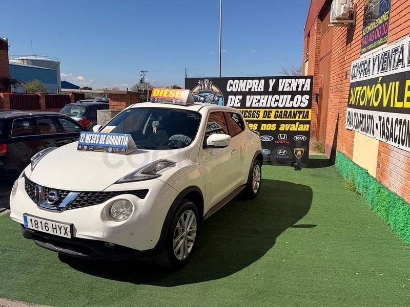Usado Nissan Juke Acenta 110 CV (80 kW) 2014 Blanco SUV