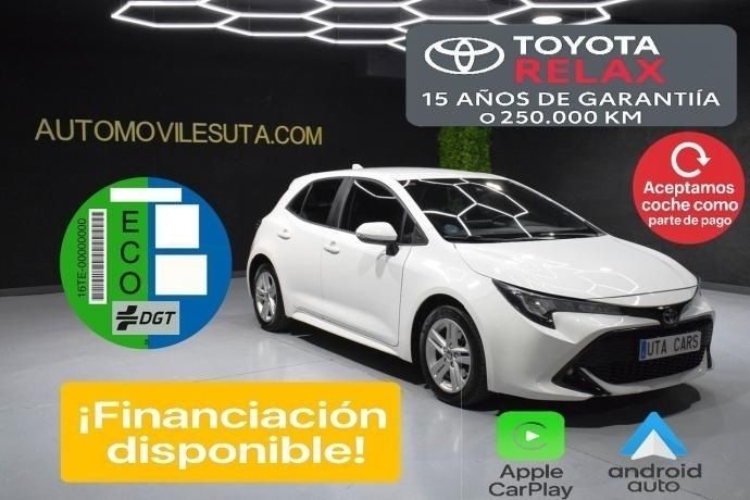 Blanco Usado 2021 Toyota Corolla Active Utilitario | 17.499 € (Precio justo) - Imagen 1/4