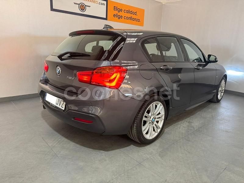 Usado BMW 118 M Sport 150 CV (110 kW) 2017 Negro Utilitario