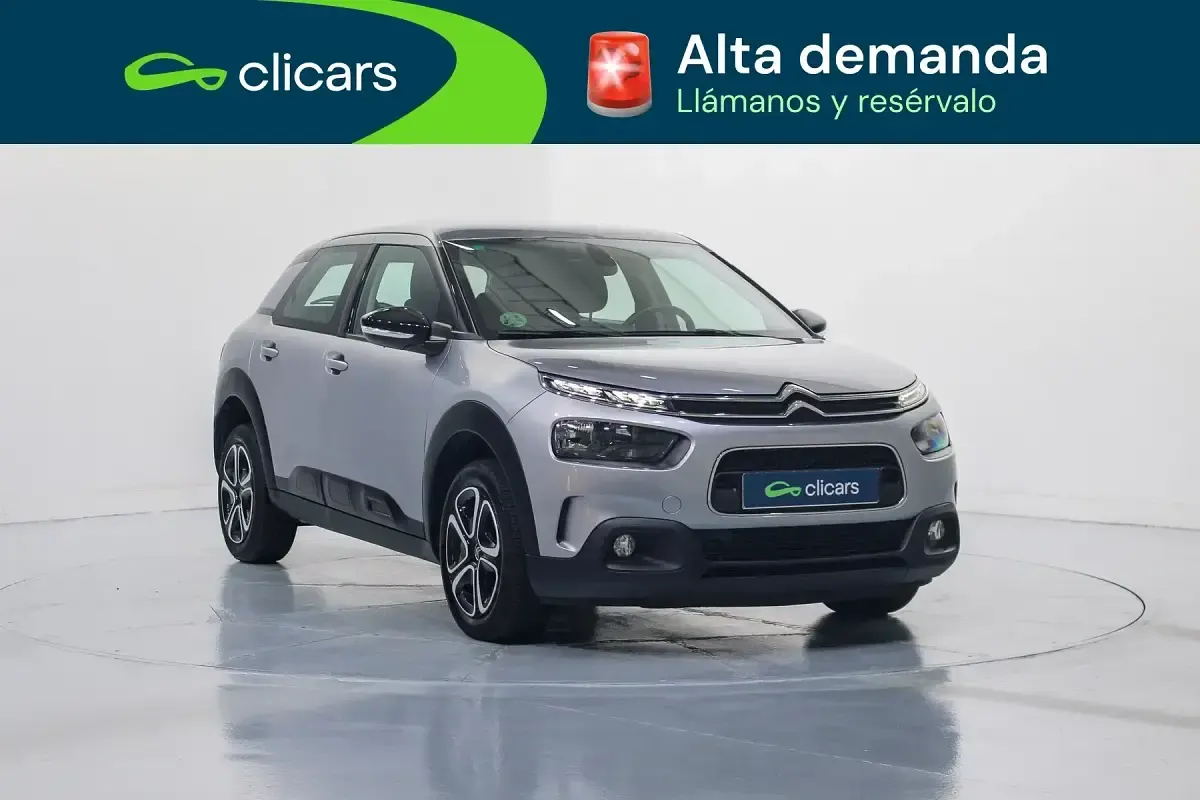 Usado Citroën C4 Cactus Feel 110 CV (80 kW) 2020 Gris Utilitario