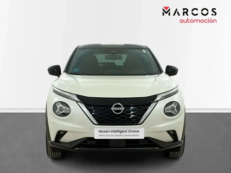 Usado Nissan Juke N-Connecta 143 CV (105 kW) 2024 Bitono (blanco y negro) negra SUV