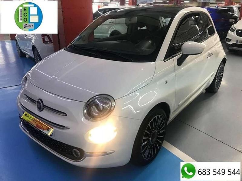 Beige Usado 2017 Fiat 500 Lounge Utilitario | 9975 € (Precio justo) - Imagen 1/4