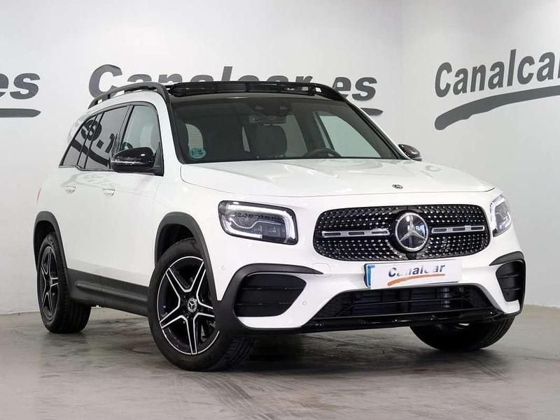 Usado Mercedes GLB200 150 CV (110 kW) 2020 Blanco SUV