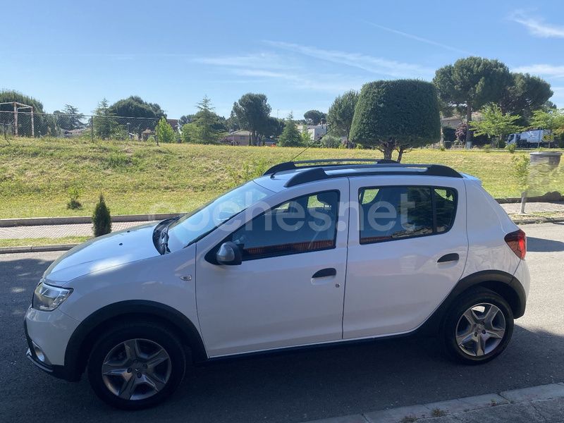 Blanco Usado 2018 Dacia Sandero Stepway Ambiance Utilitario | 8490 € (Buen precio) - Imagen 1/4