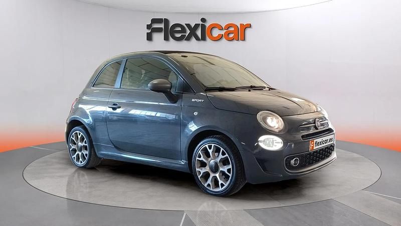 Usado Fiat 500 Sport 71 CV (52 kW) 2022 Gris Descapotable