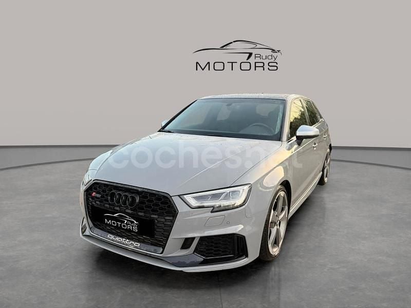 Gris / plata Usado 2019 Audi RS3 Sportback Utilitario | 37.490 € (Buen precio) - Imagen 1/4