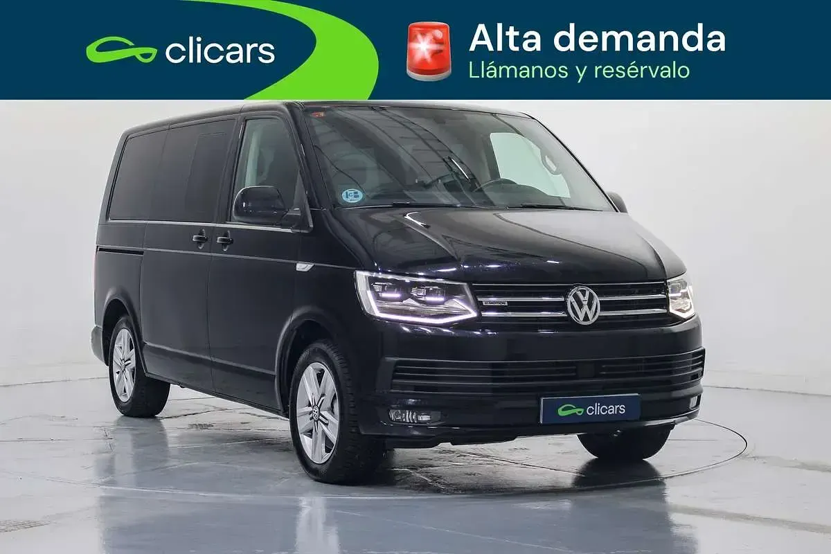 Usado VW Multivan 204 CV (150 kW) 2016 Negro Monovolumen