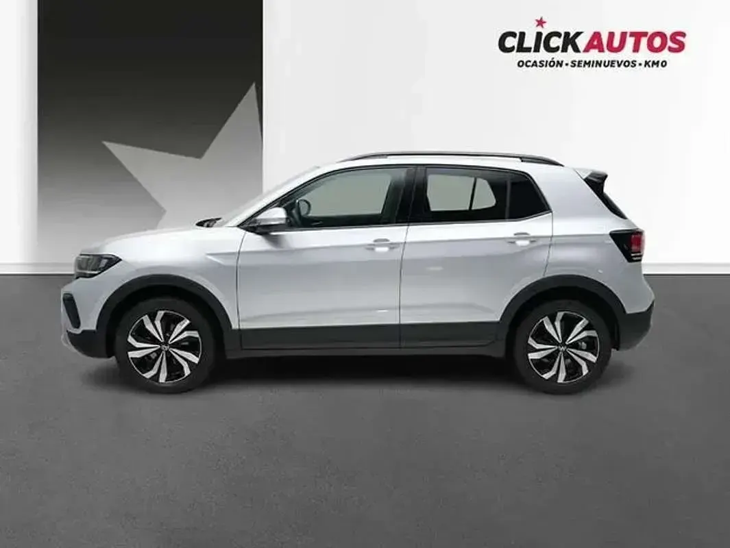 Usado VW T-Cross 116 CV (85 kW) 2025 Plateado SUV
