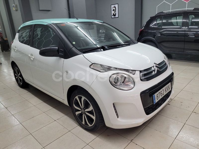 Usado Citroën C1 PureTech 82 CV (60 kW) 2018 Blanco Utilitario