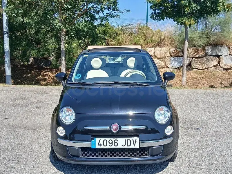 Usado Fiat 500C S 69 CV (50 kW) 2015 Negro Descapotable