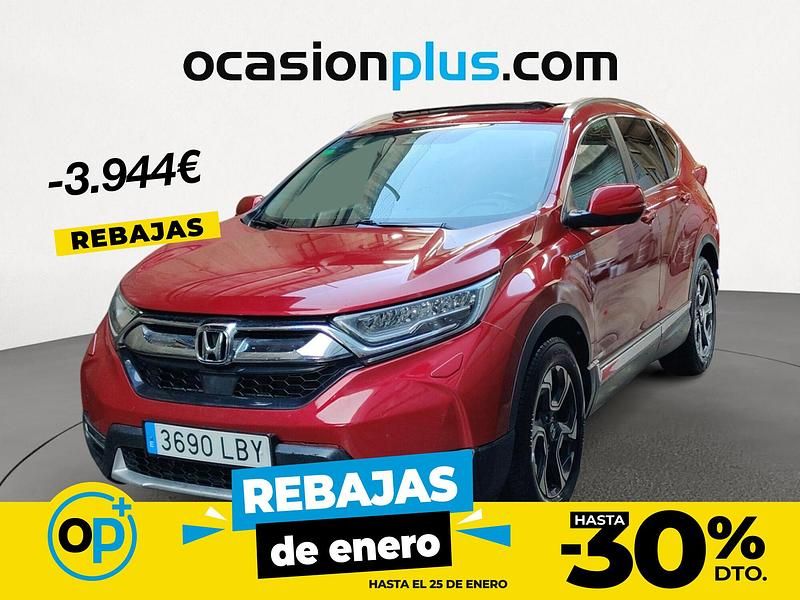 Rojo Usado 2019 Honda CR-V Executive SUV | 24.250 € (Precio justo) - Imagen 1/4