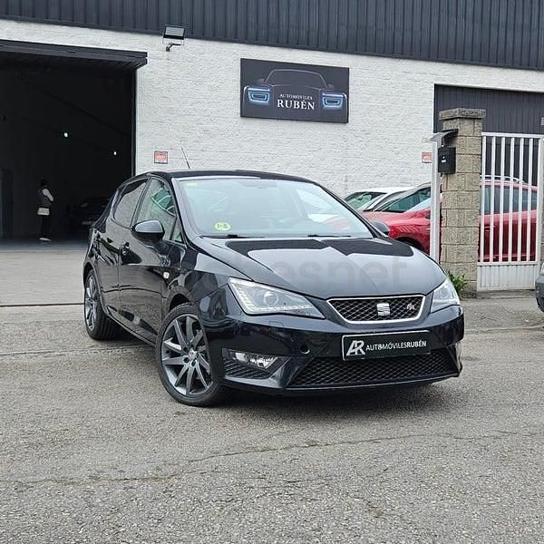 Usado Seat Ibiza FR 105 CV (77 kW) 2013 Negro Berlina