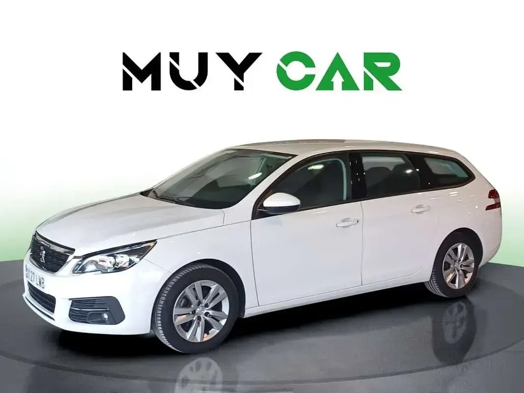 Begagnad Peugeot 308 SW Active 131 HK (96 kW) 2020 Vit Kombi