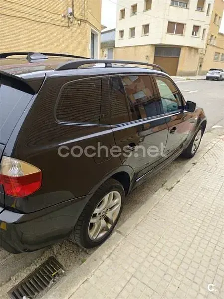 Usado BMW X3 150 CV (110 kW) 2008 Negro SUV