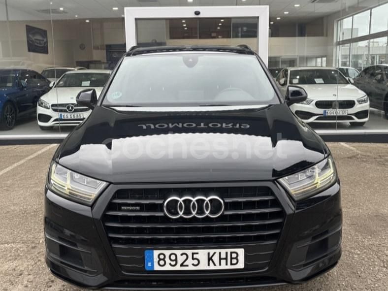 Negro Usado 2018 Audi Q7 SUV | 25.999 € (Precio justo) - Imagen 1/4