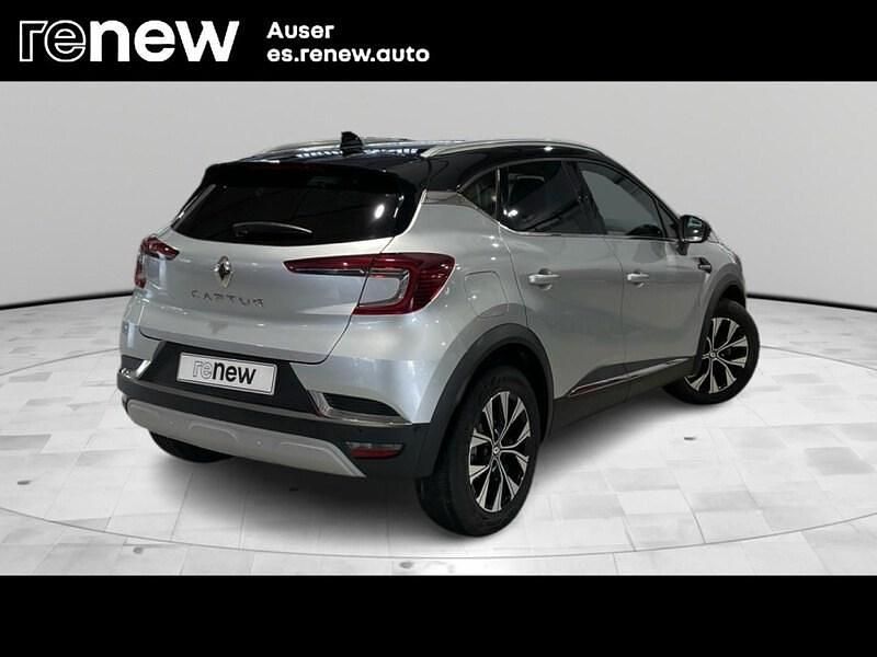 Usado Renault Captur Techno 90 CV (66 kW) 2024 Gris SUV